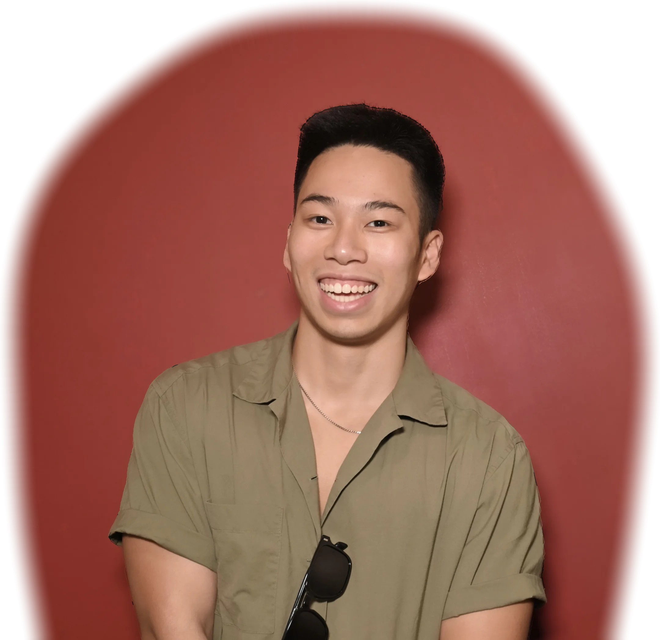 Duc Huy Ta, laughing